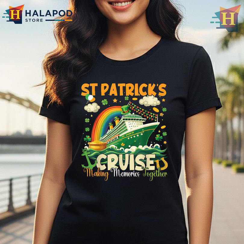Cruise Squad 2026 Family Matching Green St Patricks Day Shirt Vacation Fun