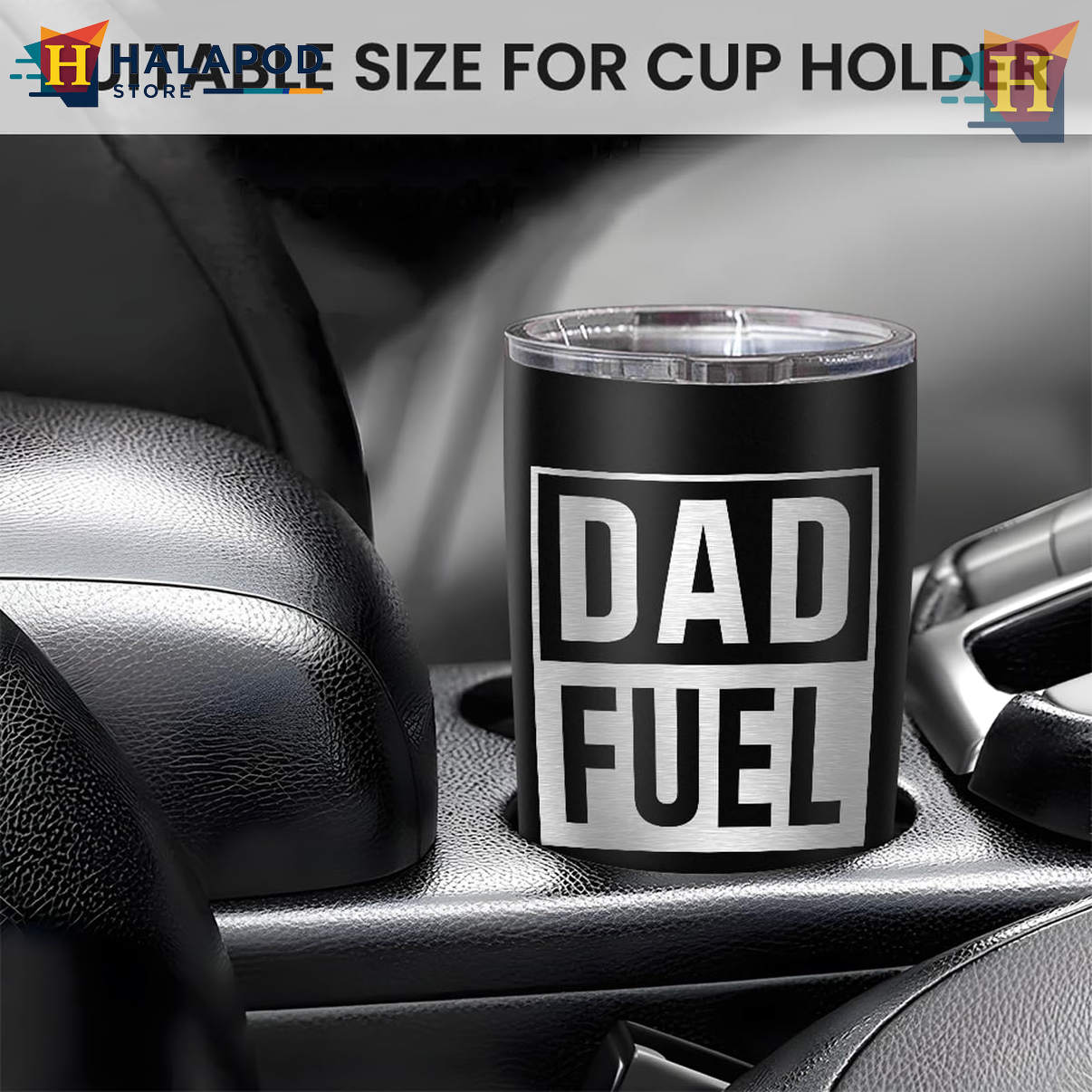 Dad Fuel Nutrition Facts 30oz Tumbler 2026 Best Dad Ever Fathers Day Travel Gift