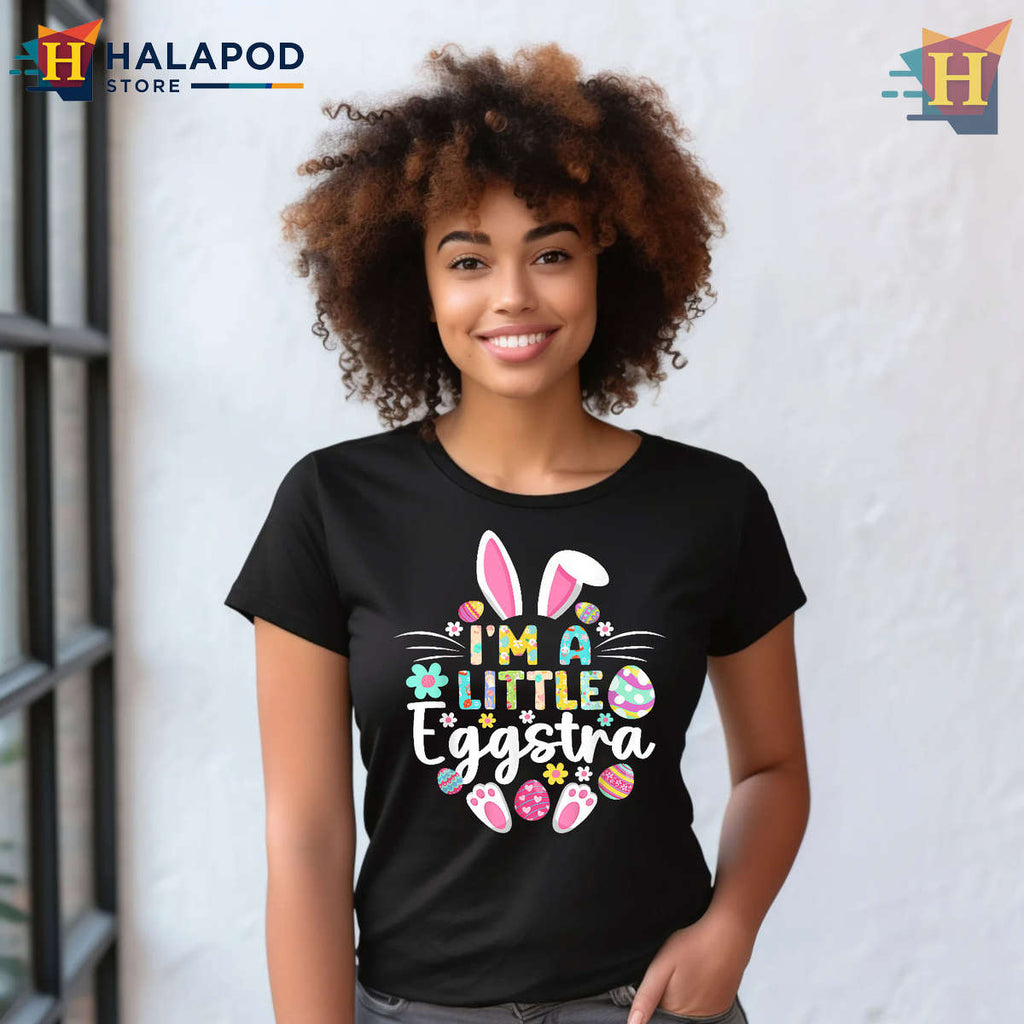 Eggstra Funny Matching Group Design Family Easter Shirts