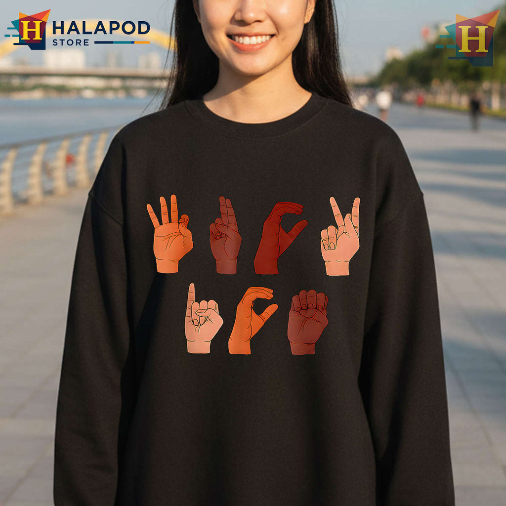 Fck ICE Protest Shirt Hand Sign Language Chinga La Migra Graphic Tee