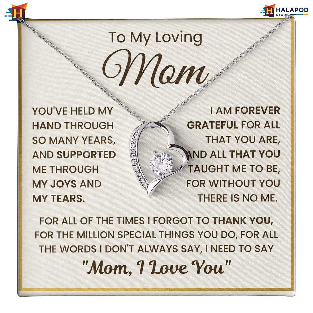 Forever Grateful Jewelry - Mothers Day 2026 Gift For Loving Mom