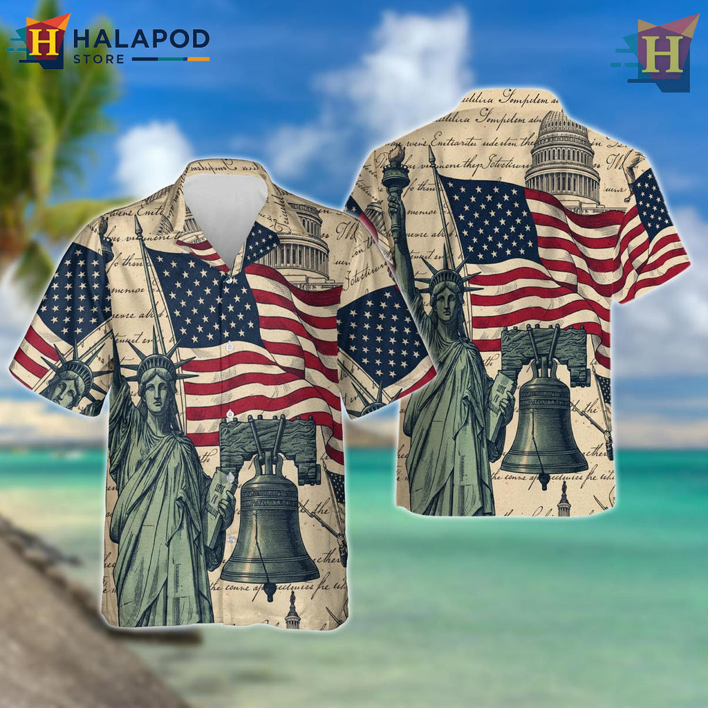 Fourth Of July 250th Hawaiian Shirt 2026 America Patriotic Fan Apparel Gear