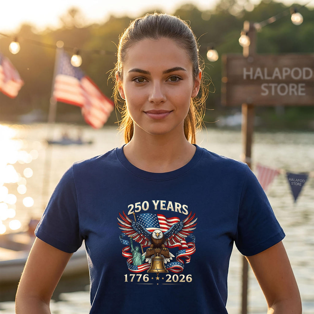 Fourth Of July Patriotic USA 250th Shirt 2026 American Anniversary Fan Gear