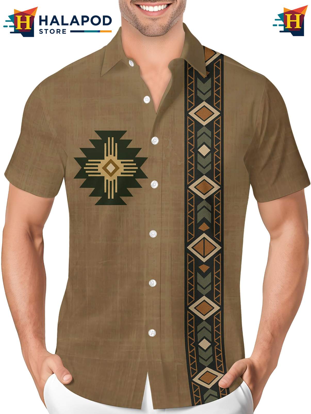 Funny Aloha Beach Shirt Mens Novelty Crazy Graphic Summer Holiday Button Down