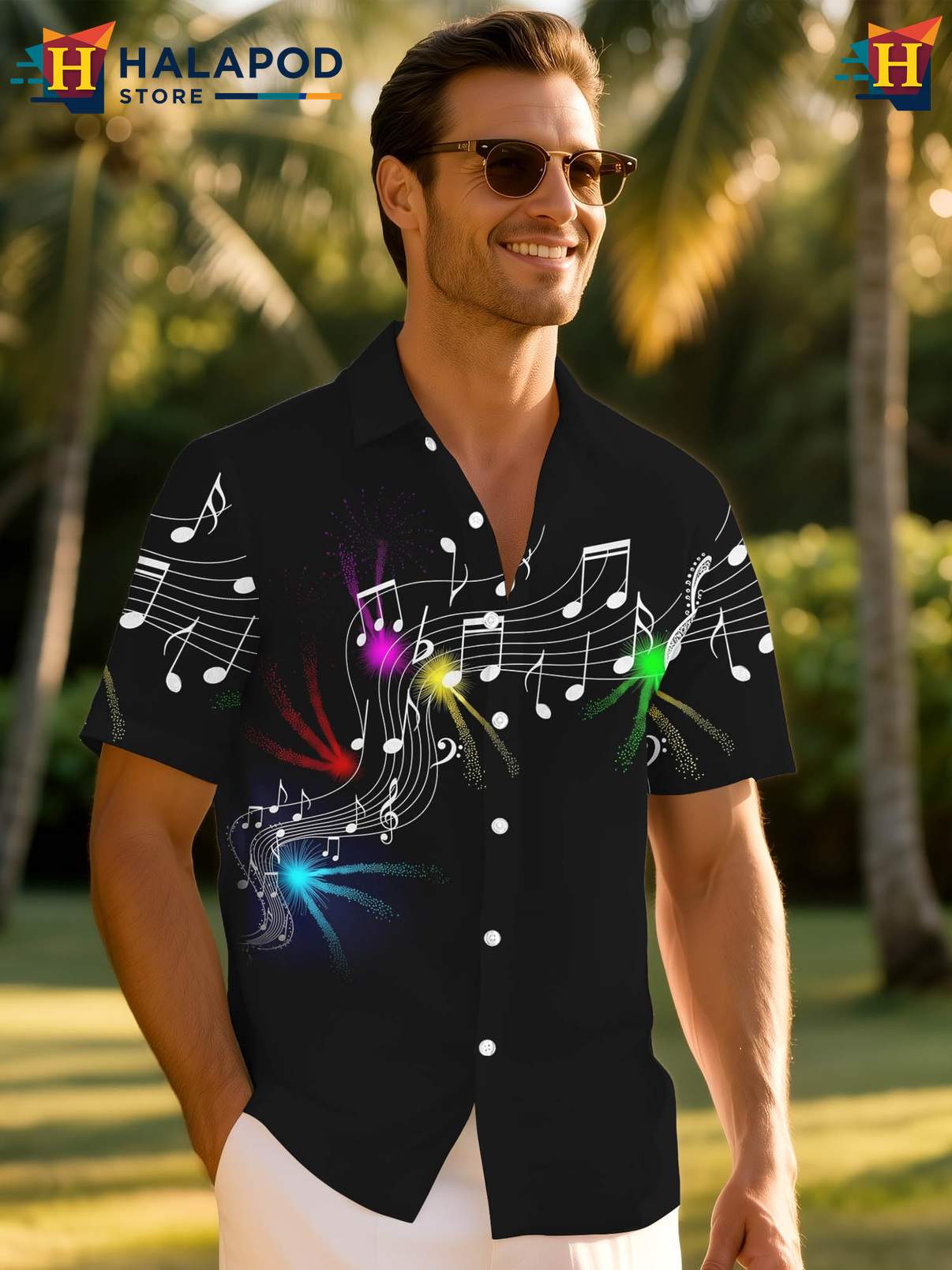 Funny Aloha Button Down Shirt Mens Novelty Crazy Graphic Summer Beach Outfit