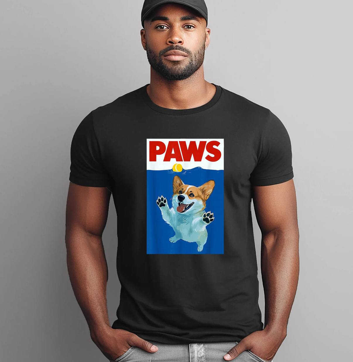 Funny Corgi Dog Mom Quote Shirt Pet Lover Graphic Design Apparel For Men