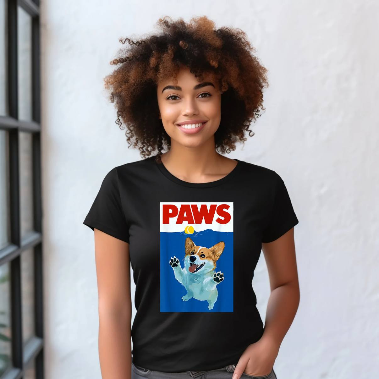 Funny Corgi Dog Mom Quote Tee Shirt Pet Lover Graphic Design Apparel For Men