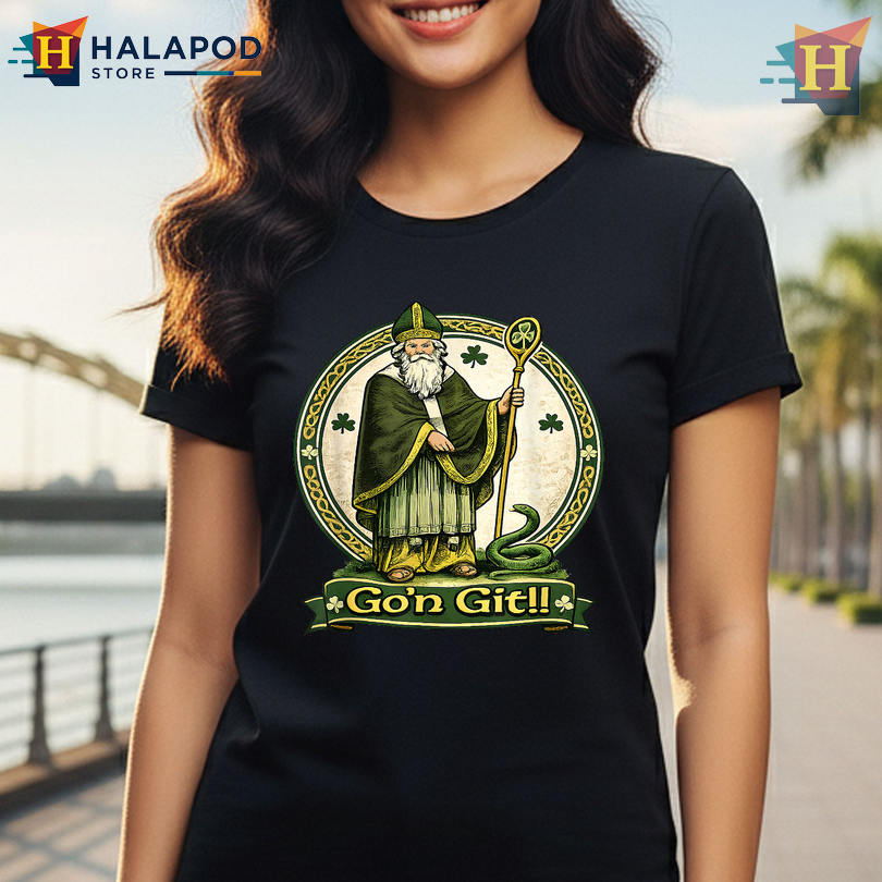 Gon Git Irish Holiday Lucky Shamrock Cute Saint Patricks Day Shirt