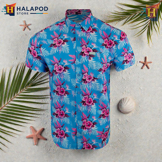 Hibiscus Ready Or Not Floral Design On Beach Hawaiian Shirt Tropical Mood