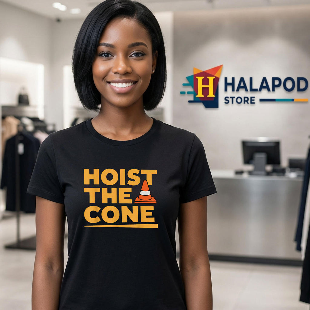 Hoist The Cone Pirates Baseball Shirt 2026 Funny Traffic Meme Fan Apparel