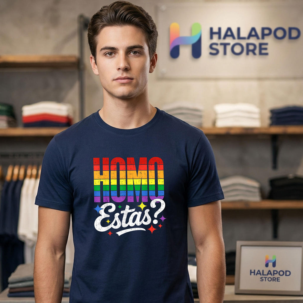 Homo Estas Heart Gay Support Funny Shirt 2026 LGBTQ Pride Month Fan Apparel