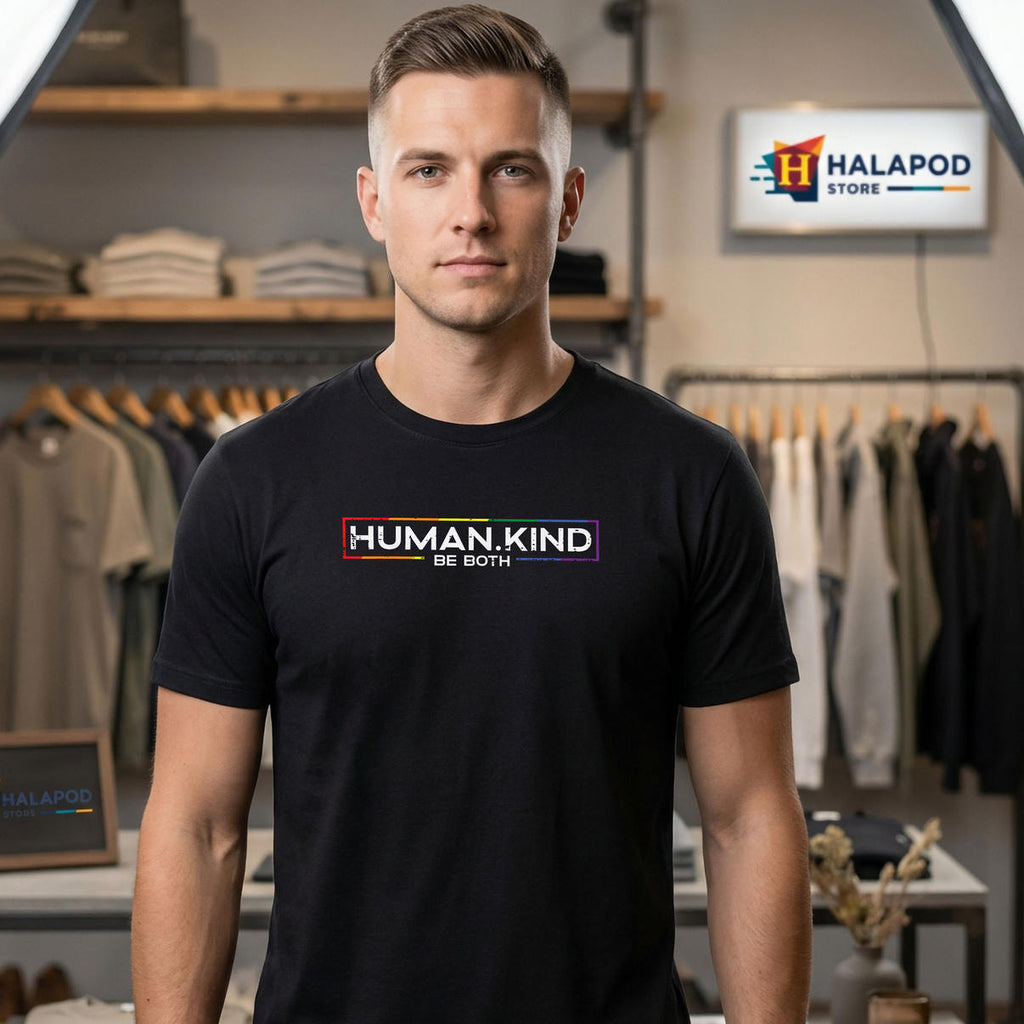 Human Kind LGBTQ Ally Rainbow Gay Shirt 2026 Pride Month Men Women Fan Apparel