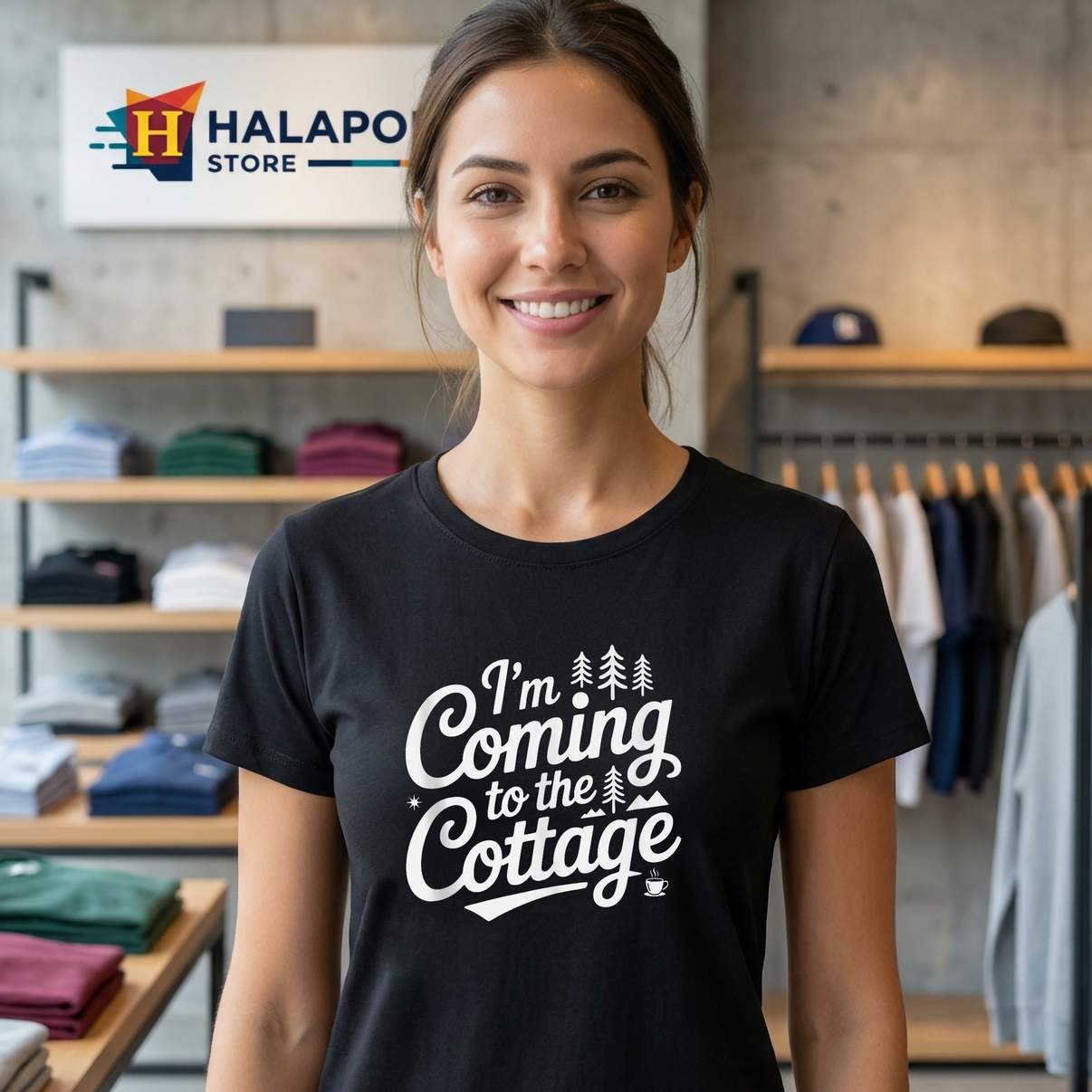 Im Coming To The Cottage T-Shirt Life Funny Quote Cabin Summer Graphic For Men