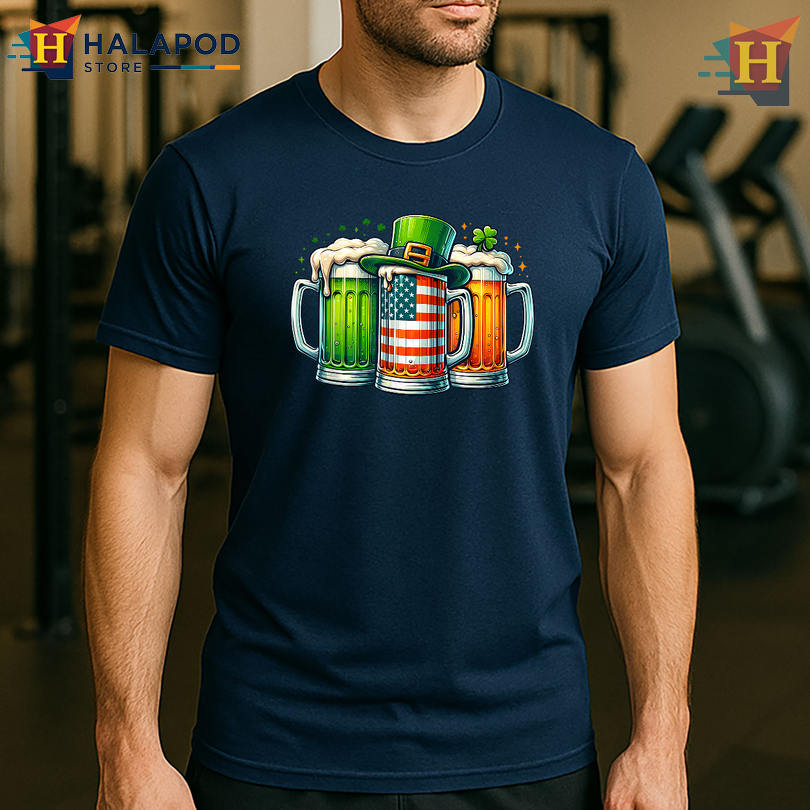 Irish Beer Ireland Drinking Party Shirt St Patricks Day