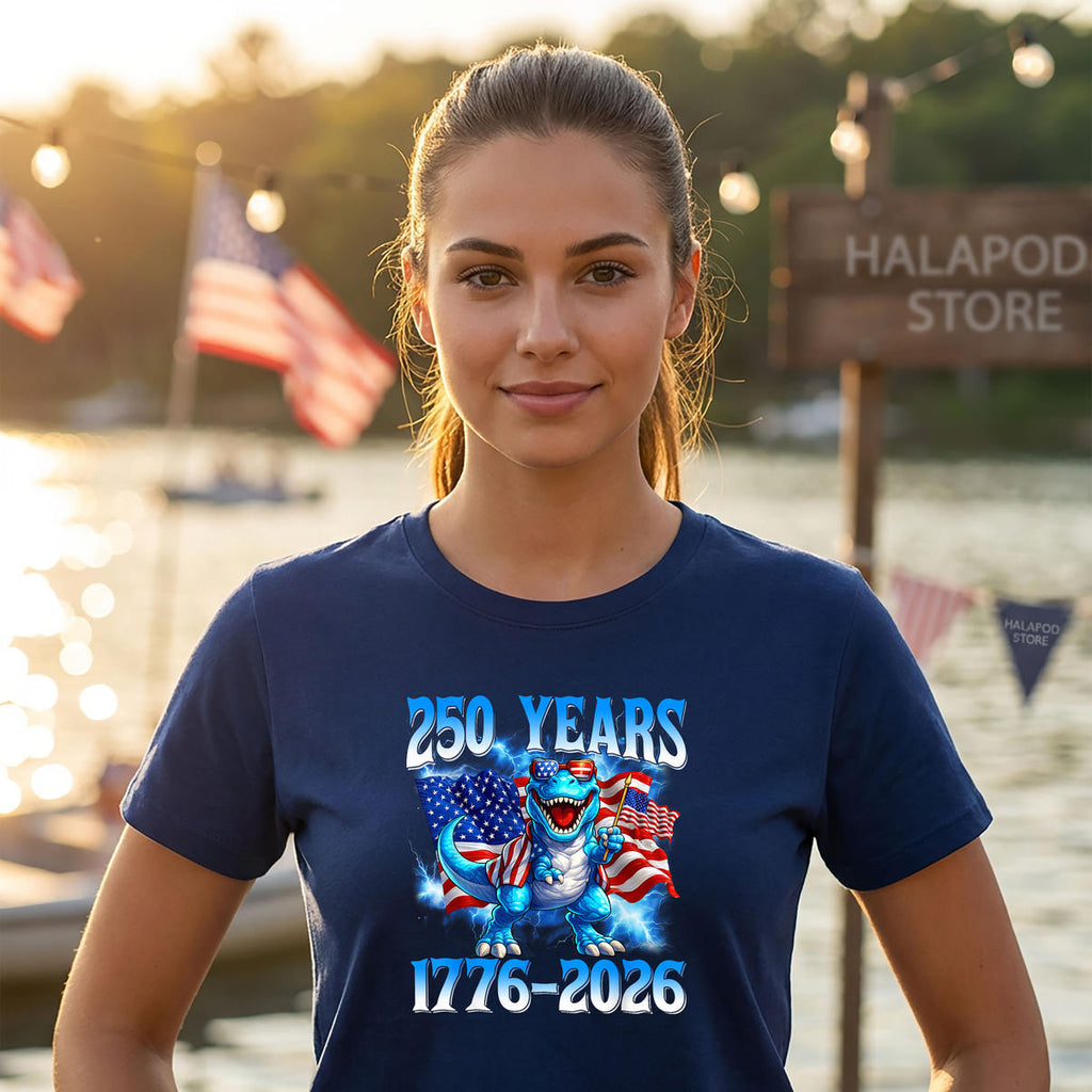 Kids Boys American 250th Anniversary Shirt 2026 USA Fourth Of July Apparel