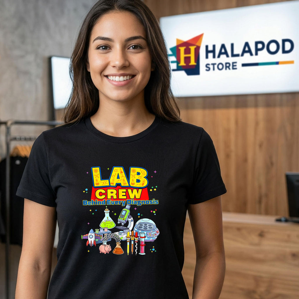 Lab Crew Cute Science Laboratory Shirt 2026 Diagnostic Week Medical Apparel