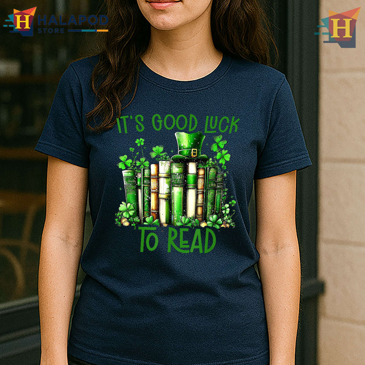 Lucky Reading Teacher St Patrick's Day Shirt Ideas Retro Style