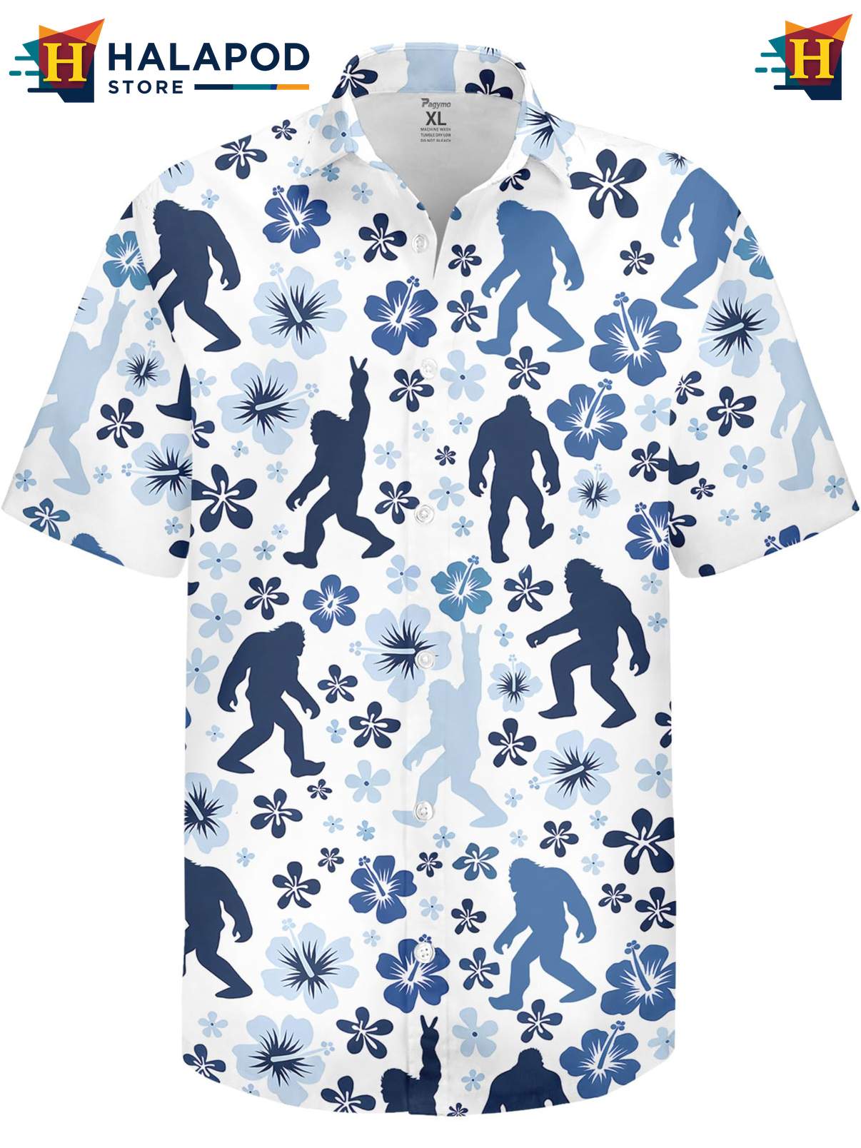 Mens Crazy Graphic Short-sleeve button-up shirt Funny Novelty Summer Holiday Beach Clothing