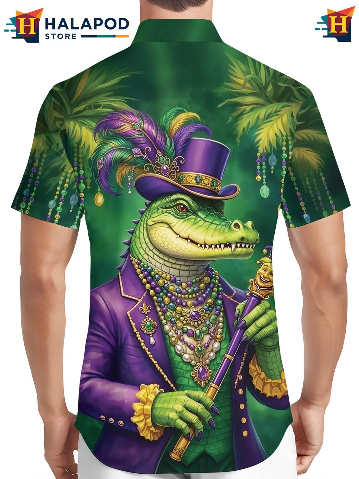 Mens Hawaiian Funny Shirt Novelty Crazy Graphic Button Down Summer Beach Wear