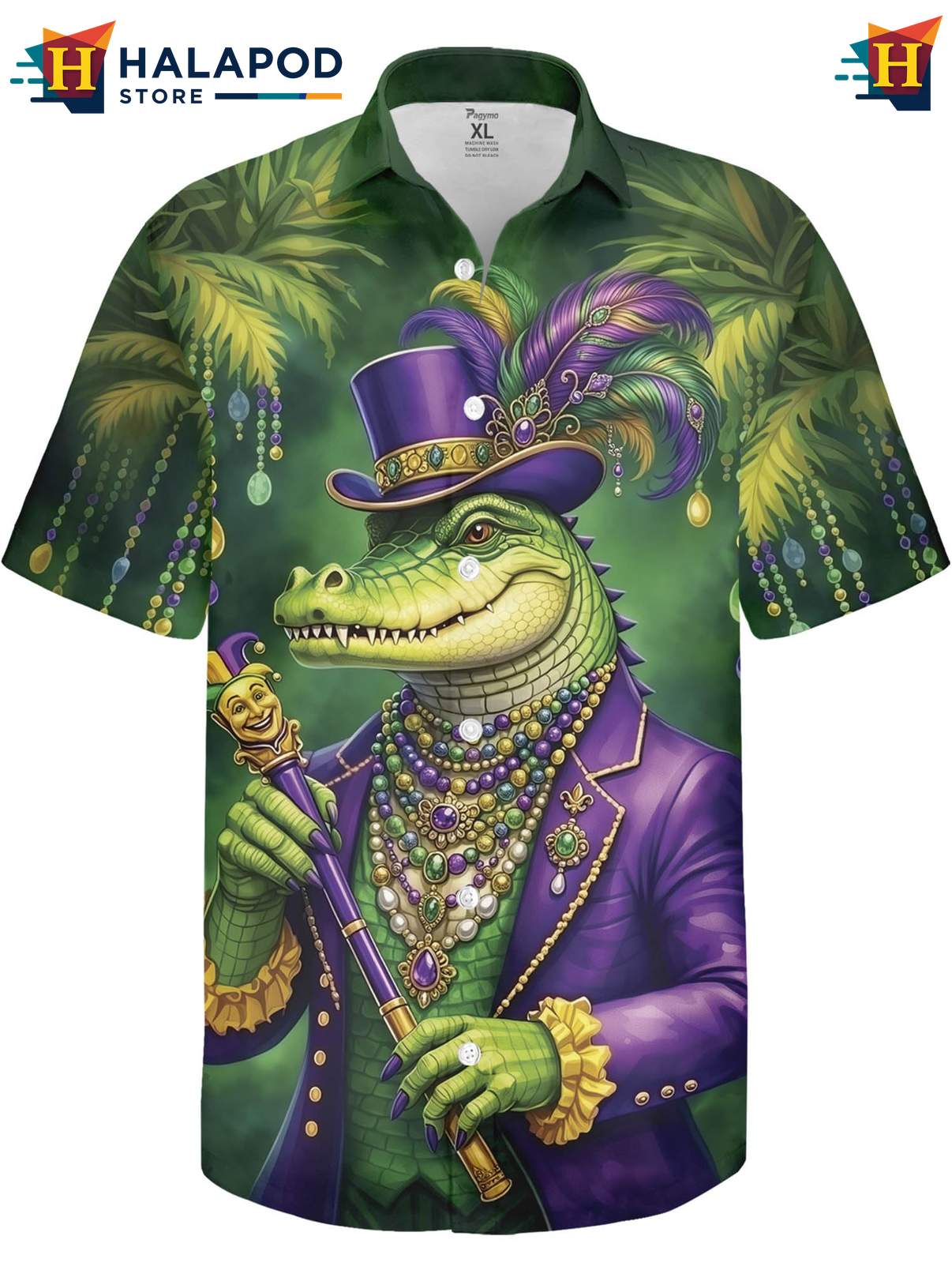 Mens Hawaiian Funny Shirt Novelty Crazy Graphic Button Down Summer Beach Wear