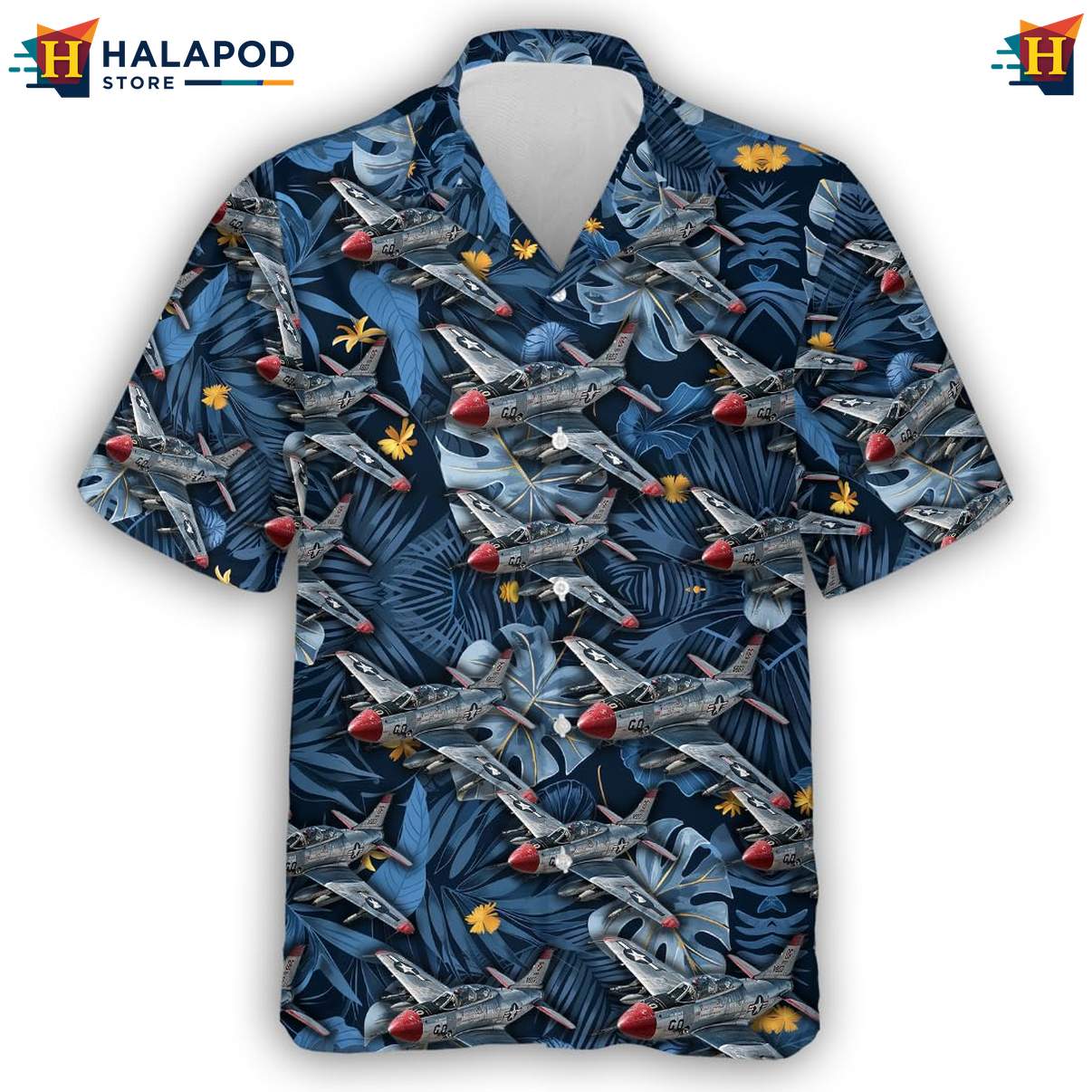 Mens Veteran Military Airplane Shirt Hawaiian Linen Beach Button Down Outfit