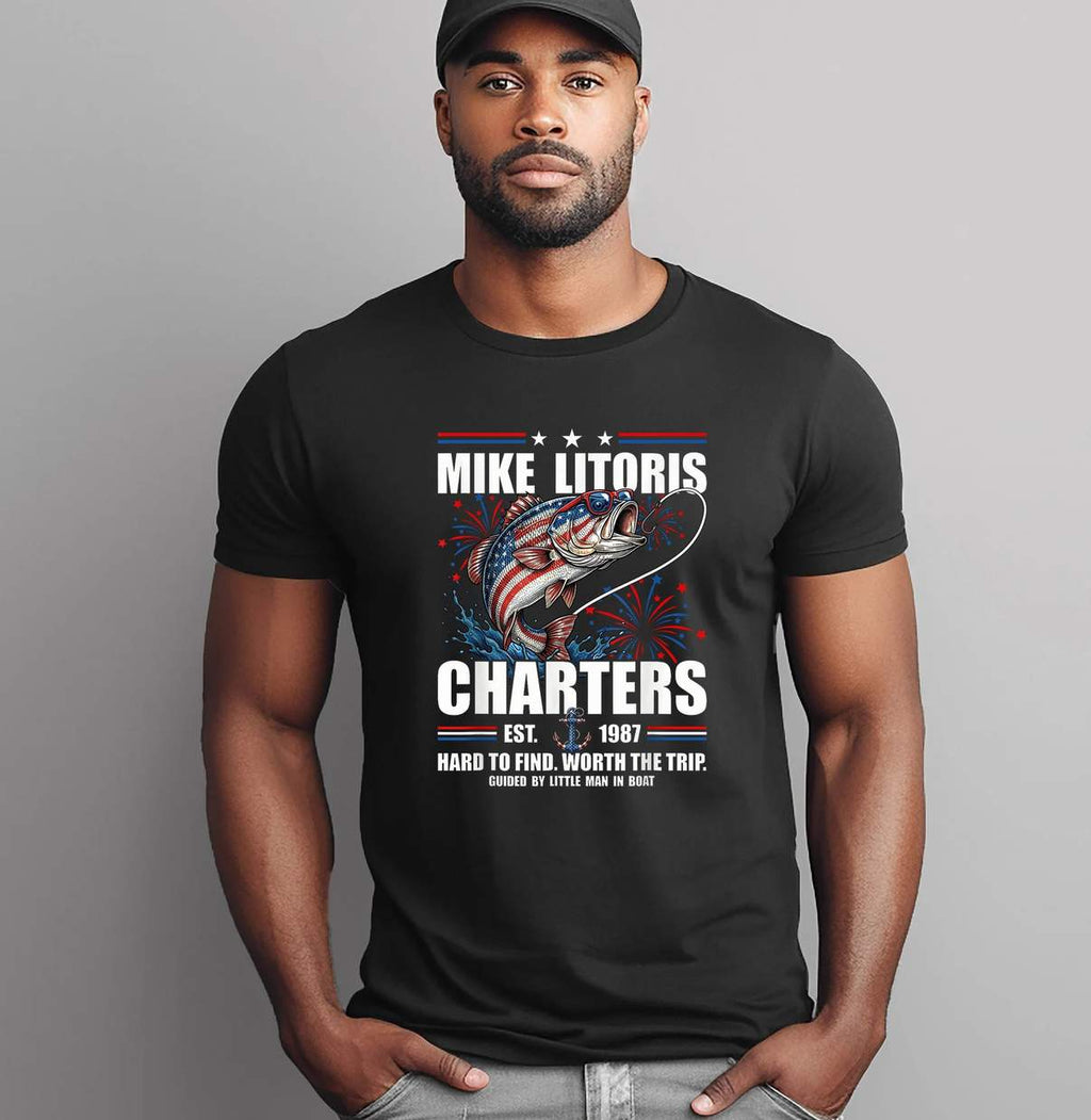 Mike Litoris Adult Humor Joke Shirt Funny 4th Of July Graphic For Mens