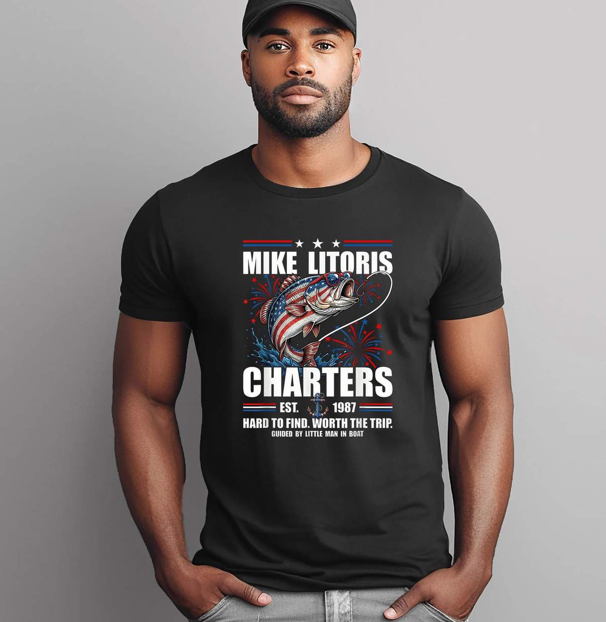 Mike Litoris Adult Humor Joke Shirt Funny 4th Of July Graphic For Mens
