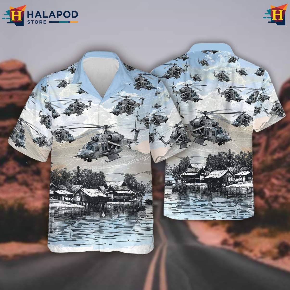 Military Airplane Button Down Shirt Mens Veteran Hawaiian Linen Beach Wear