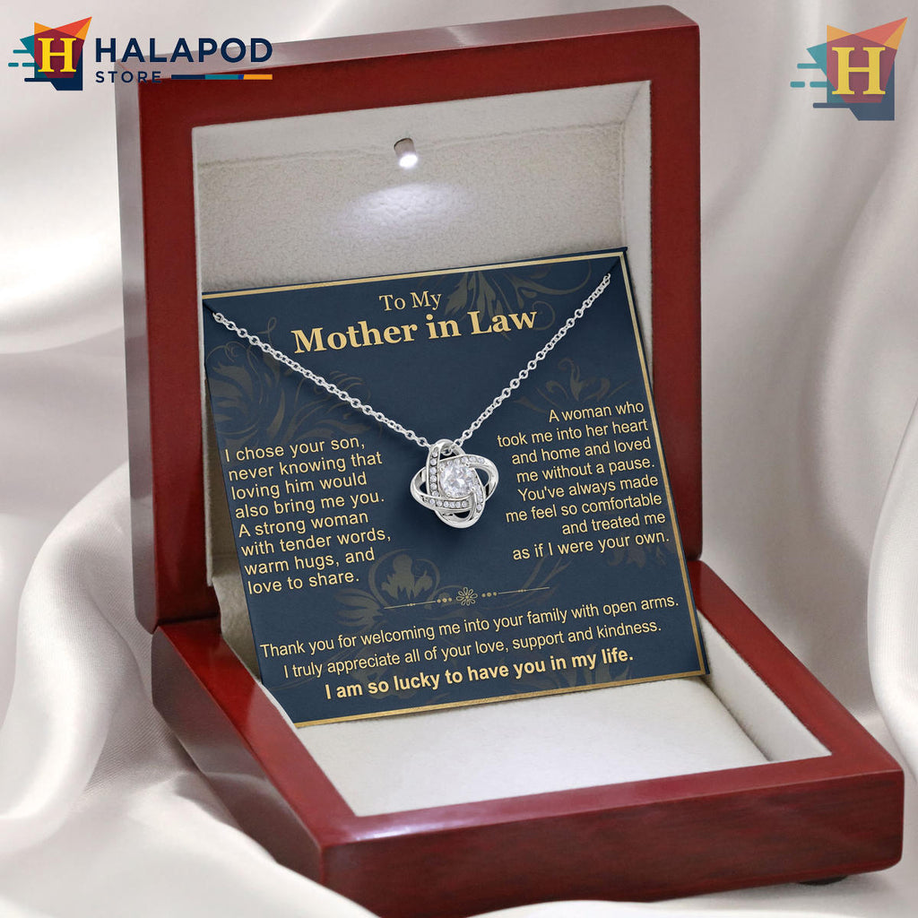Mother In Law Keepsake - Heart And Home Necklace For Birthday Gift 2026