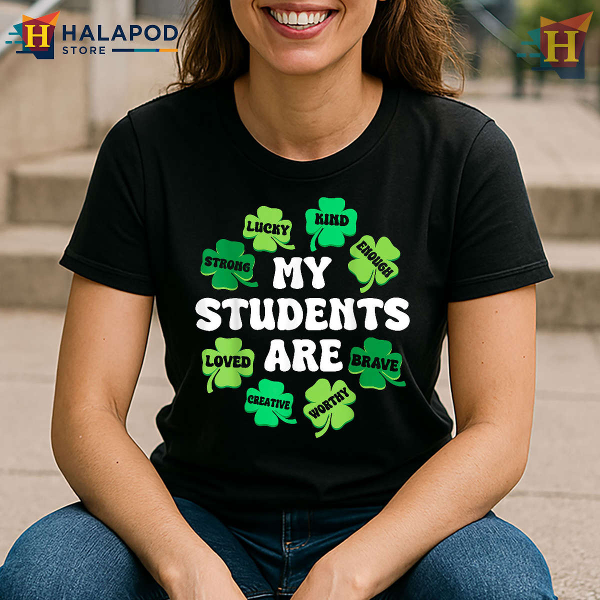 My Students Are Lucky Graphic St Patricks Day T Shirt