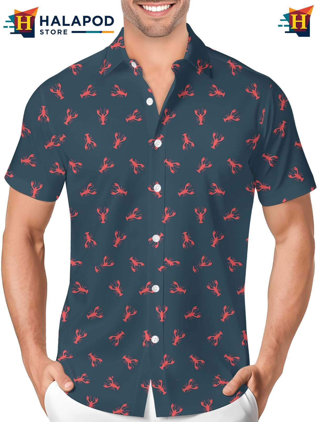 Novelty Aloha Beach Shirt Mens Funny Crazy Graphic Summer Holiday Button Down