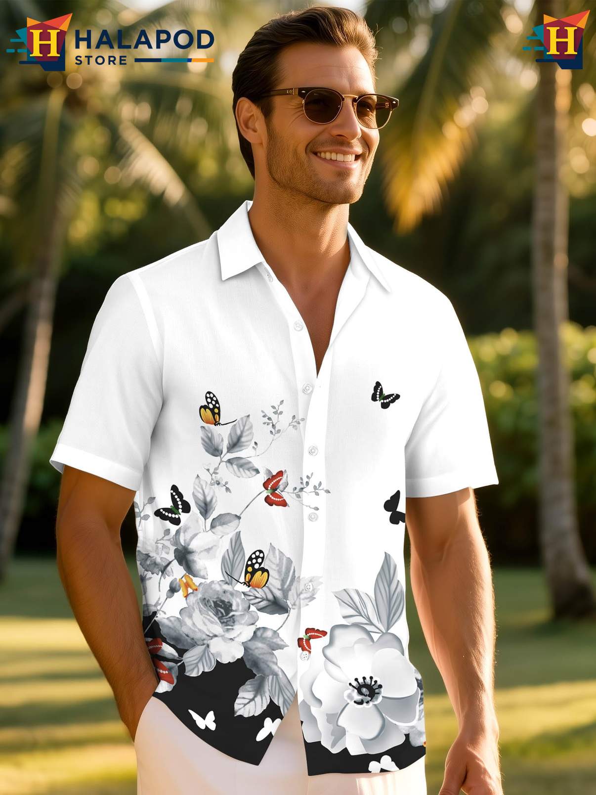 Novelty Hawaiian Beach Shirt Mens Funny Crazy Graphic Summer Holiday Clothing