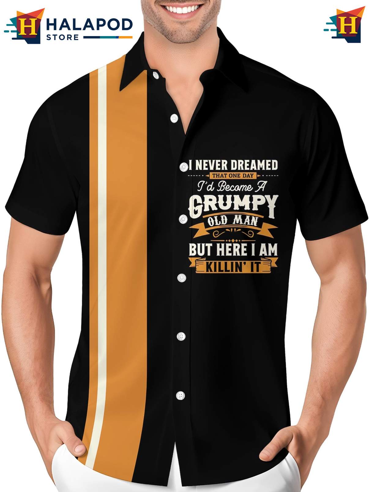 Novelty Hawaiian Shirt For Men Crazy Graphic Funny Summer Holiday Beach Outfit