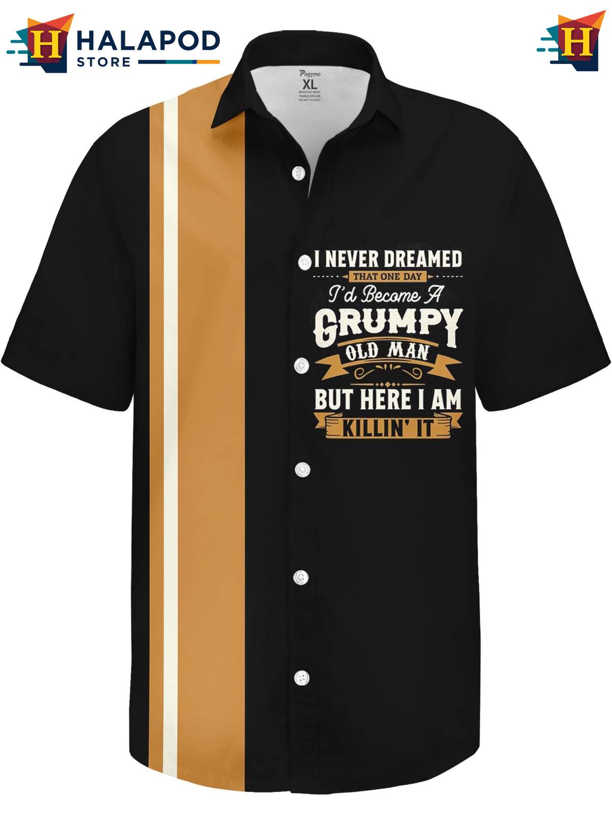 Novelty Short-sleeve button-up shirt For Men Crazy Graphic Funny Summer Holiday Beach Outfit