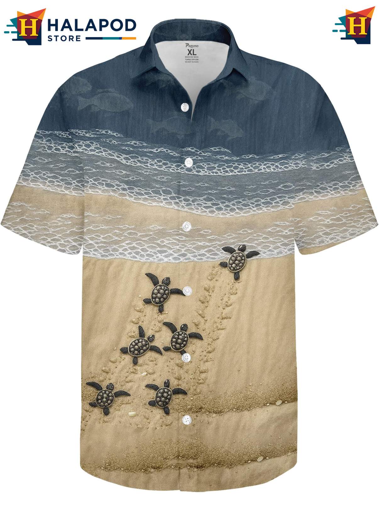 Novelty Tropical Shirt Mens Funny Crazy Graphic Button Down Summer Beach Wear