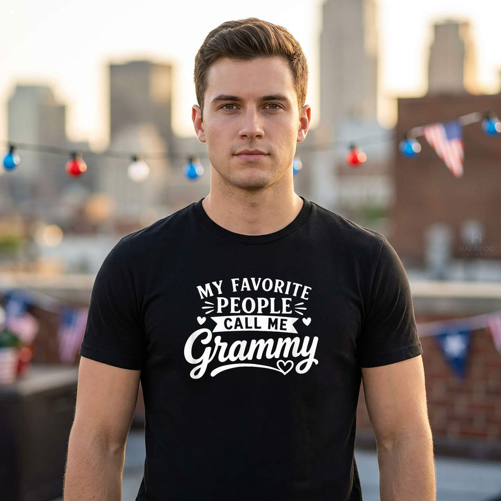People Call Me Grammy Shirt My Favorite Funny Grandmother Graphic For Women