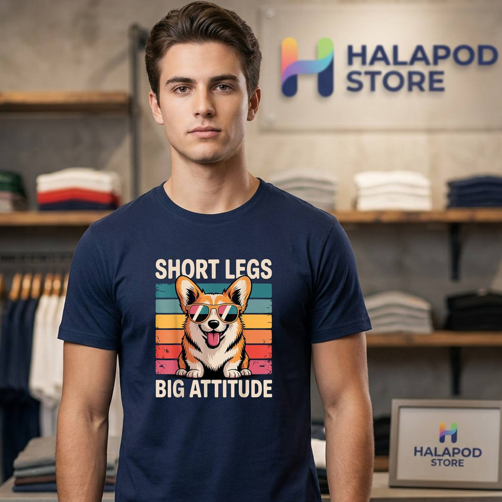 Pet Dog Corgi Lovers Funny Shirt Design For Men Women Kids Graphic Mens