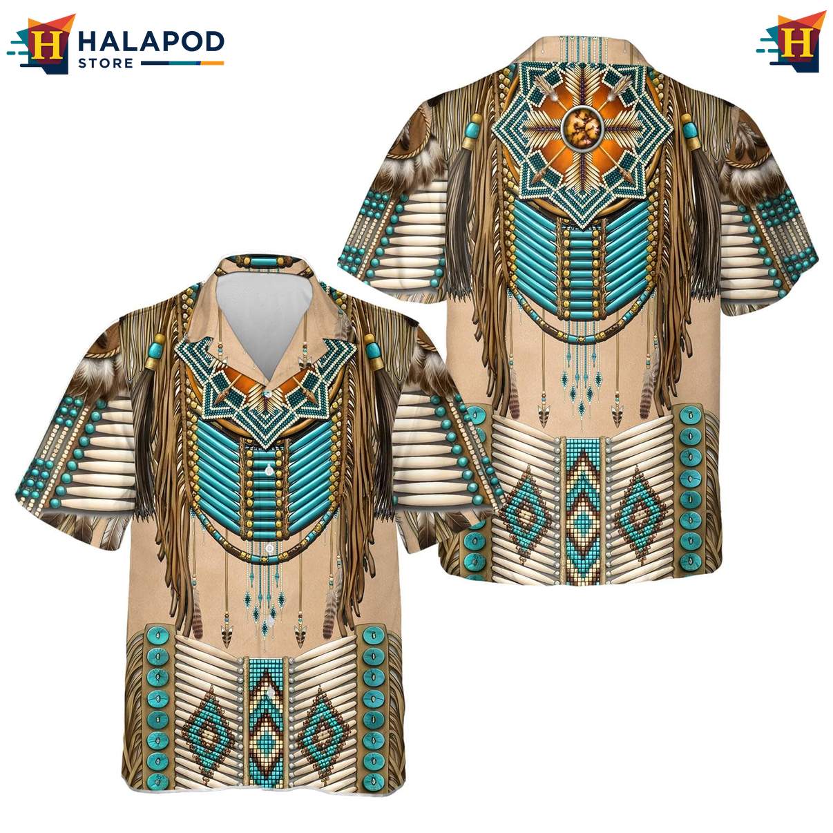 Playful Dolphin Aloha T-Shirt, Cute Cat Summer Beach Shirt For Men, Tribal Mexican Fiesta Design