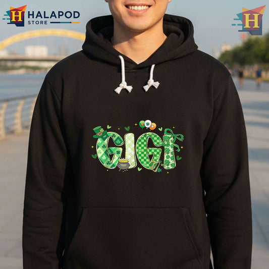 Proud Lucky Gigi Tee Women's St Patricks Day Shirts Fun Family Gift