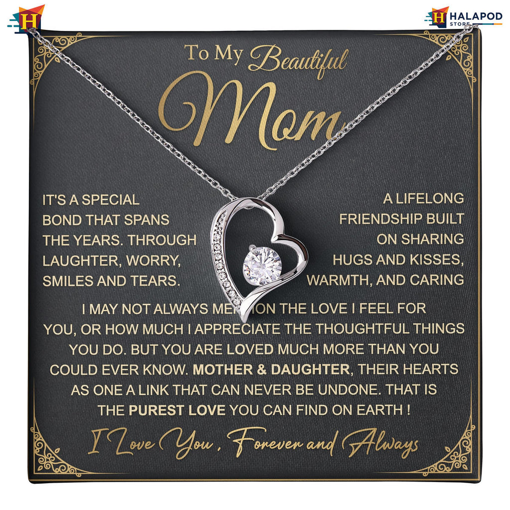 Purest Love Necklace - Mothers Day Gift 2026 For Mom From Daughter