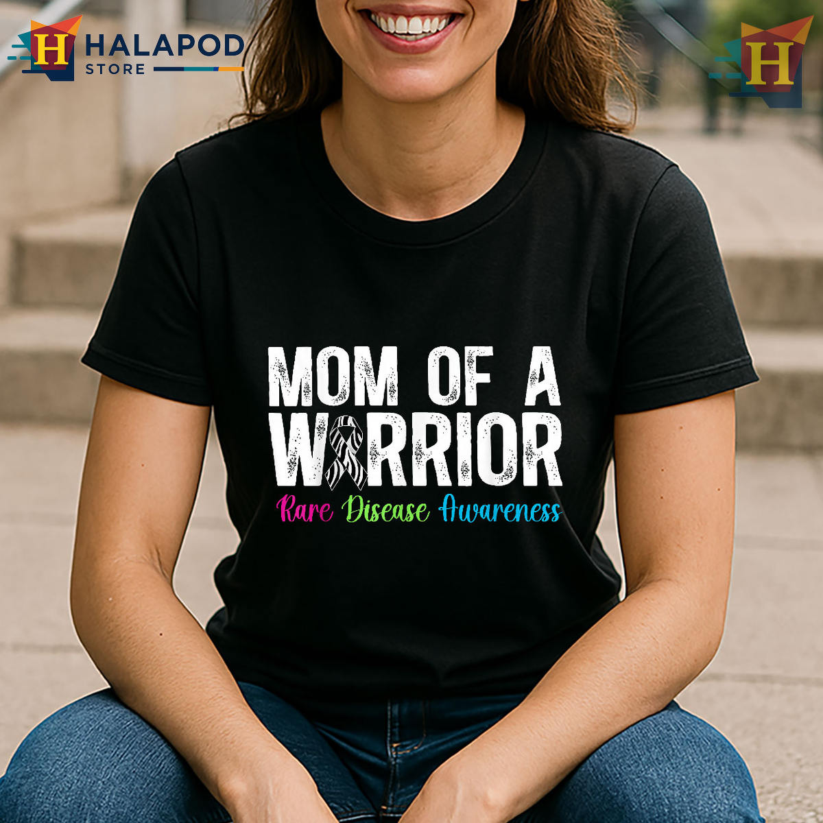 Rare Disease Warrior Support Mom Of T Shirt Awareness