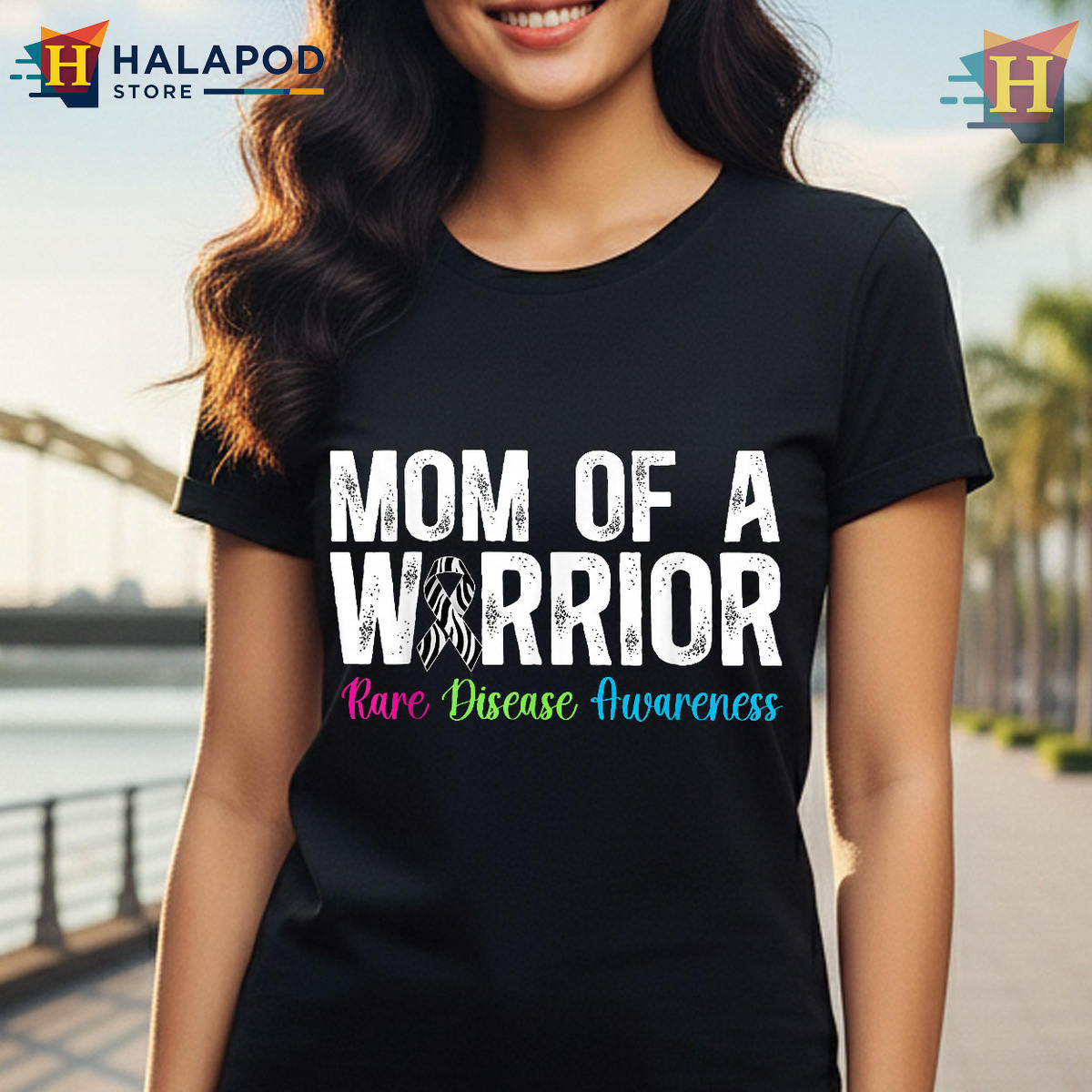 Rare Disease Warrior Support Mom Of T Shirt Awareness