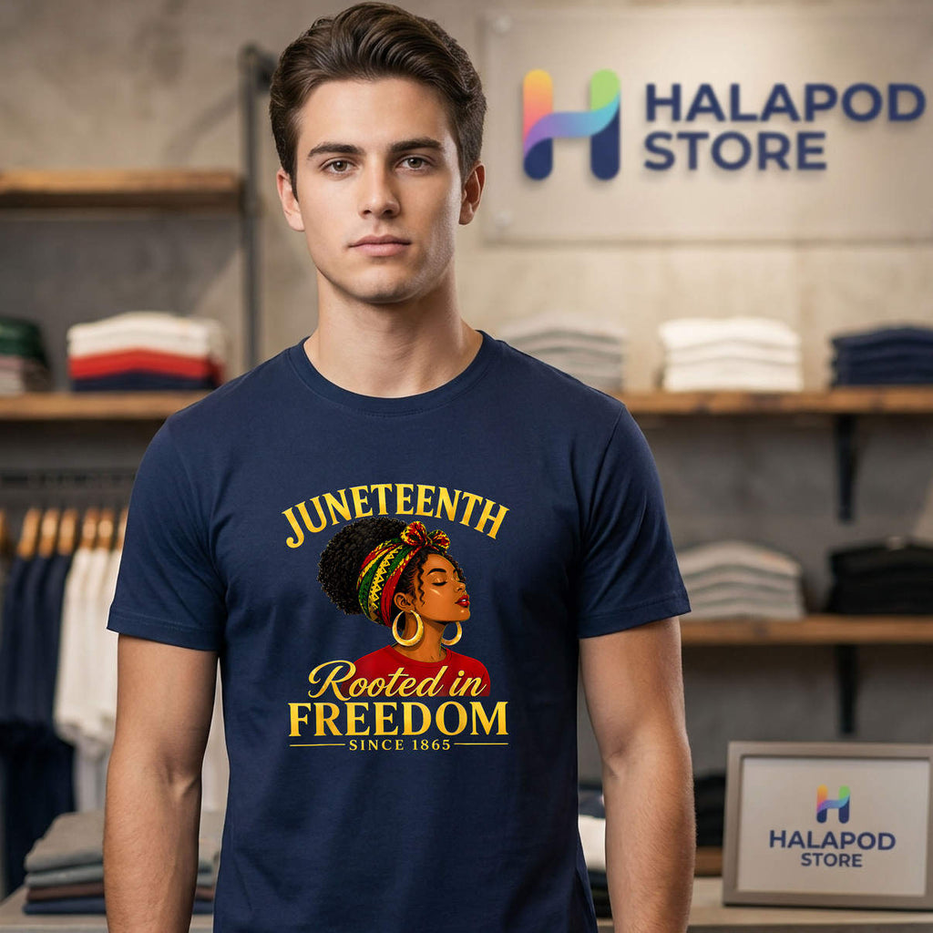 Rooted In Freedom Juneteenth Shirt 2026 Black Women Fan Apparel Gear Gifts