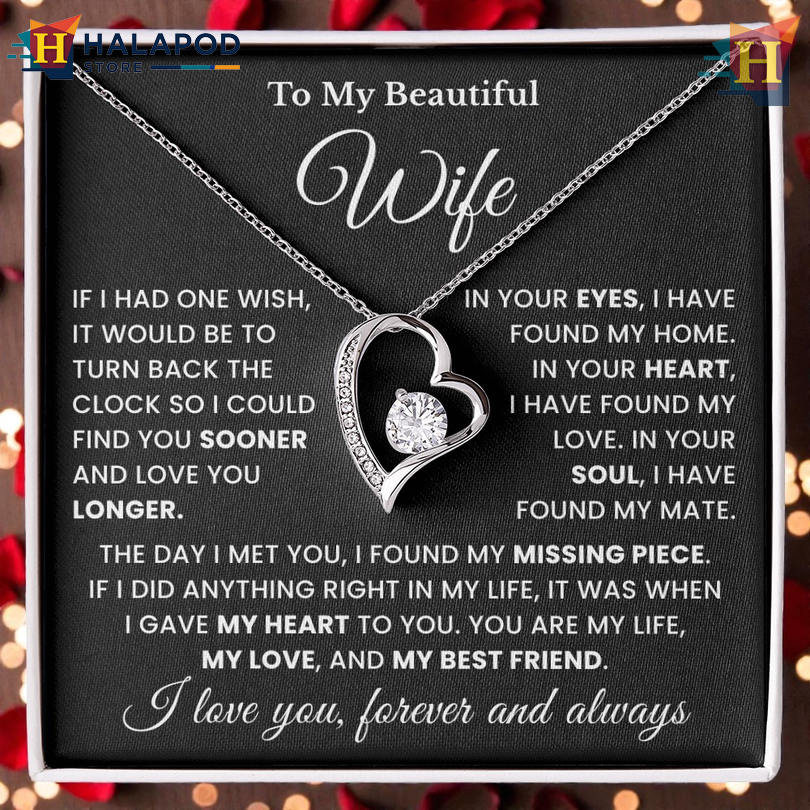 Soulmate Bond Gift For To My Wife Valentine S Day Card Messages You Are My Missing Piece