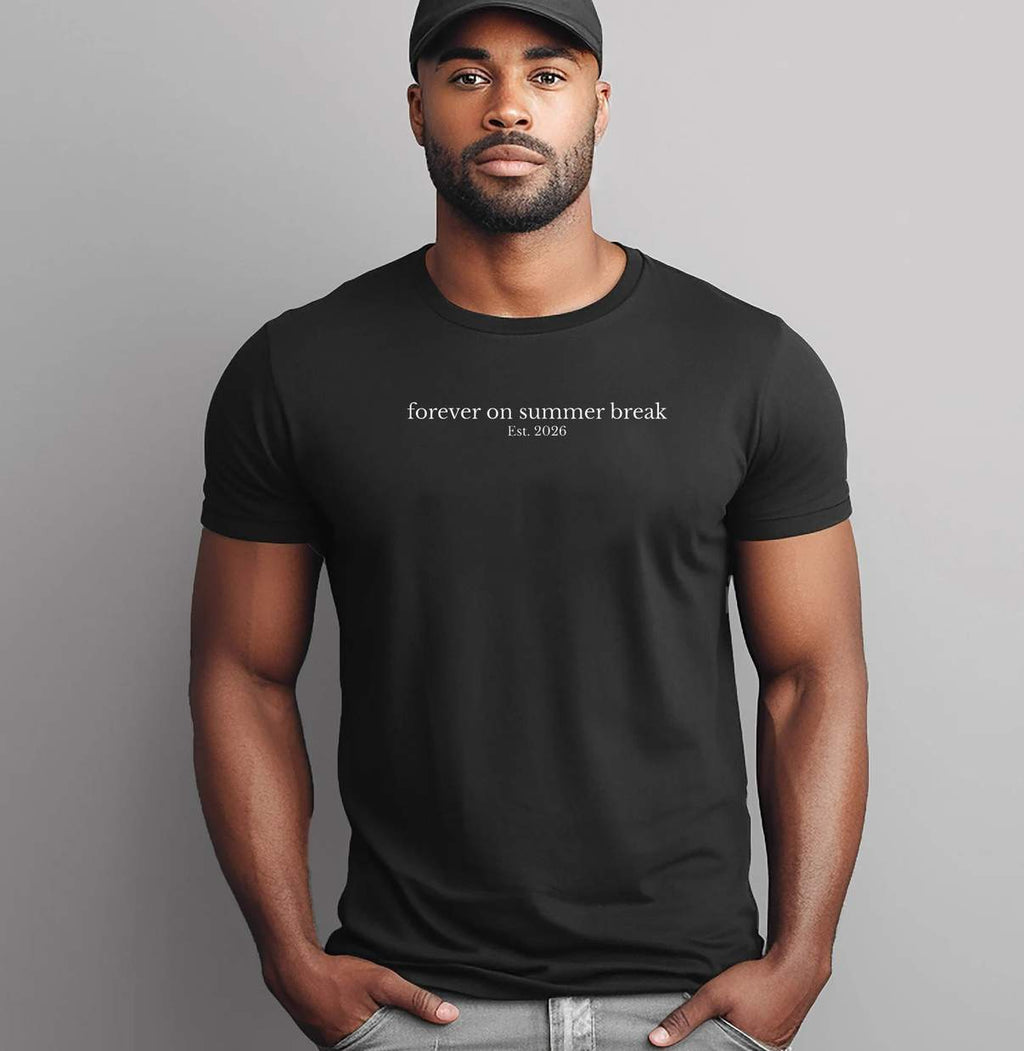 Summer Break Est 2026 Teacher Shirt Forever On Retirement Graphic Men