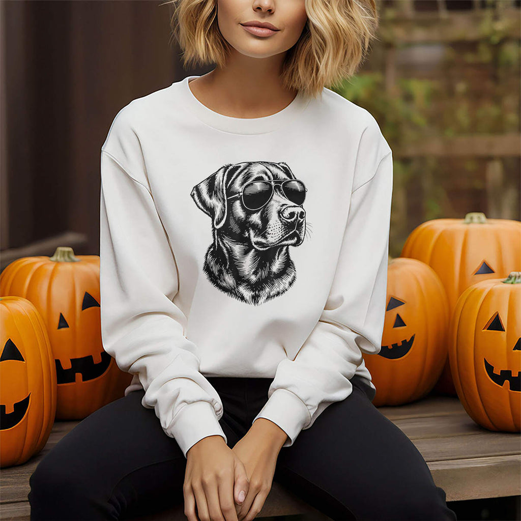 Sunglasses Black Lab Shirt Labrador Retriever Dog Funny Graphic Casual Mens