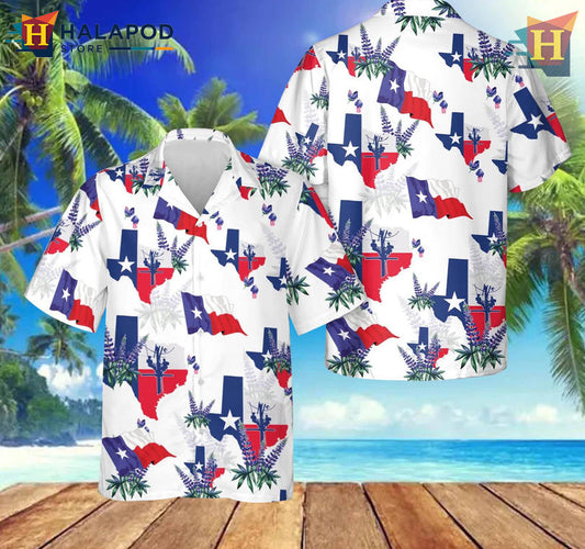 Texas Lineman Pride Short Sleeve Hawaiian Shirt Football Fan Island Style