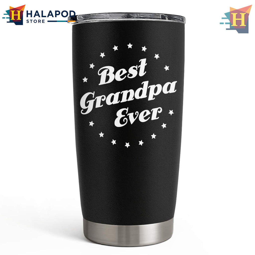 Travel Best Grandpa Ever Tumbler 2026 Fathers Day Birthday Gift Outdoor Gear