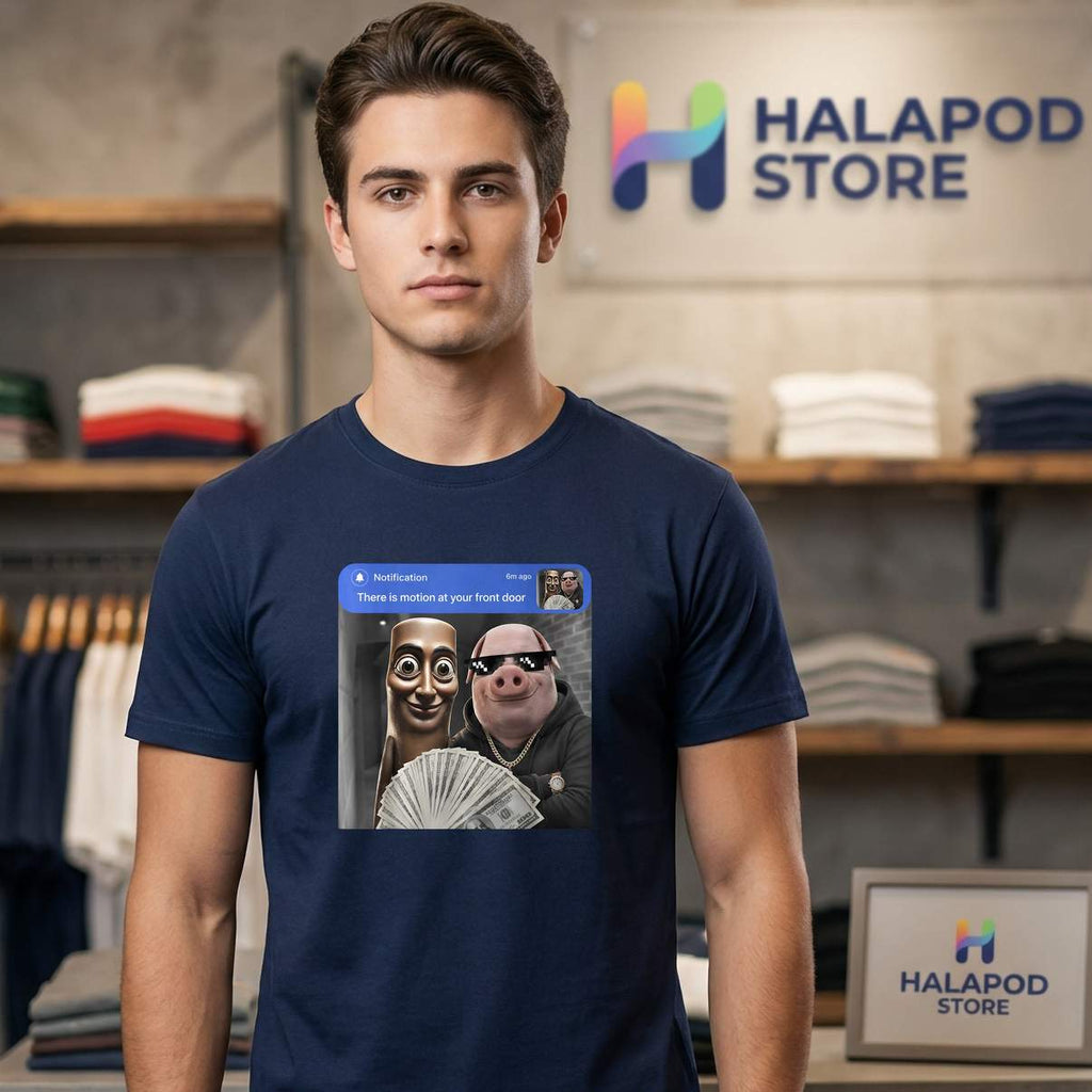 Tung Tung Tung Sahur Brainrot Shirt John Pork Funny Meme Graphic Mens