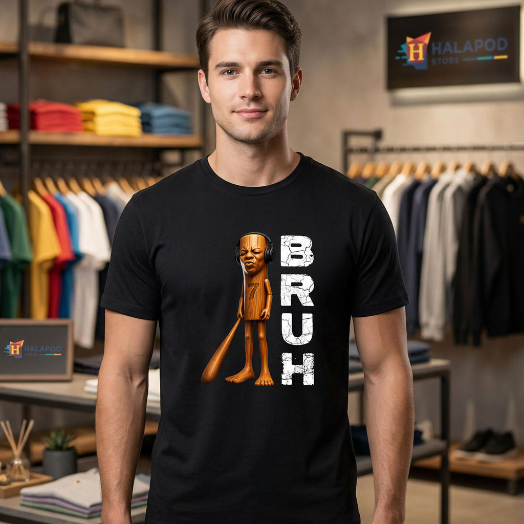Tung Tung Tung Speed Face Mens Shirt 2026 Funny Tuff Brainrot Meme Fan Apparel